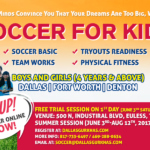 Soccer for Kids Summer Session 2017