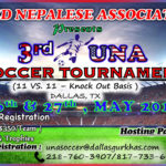 Dallas Gurkhas hosting partner for UNA Soccer Tournament 2018