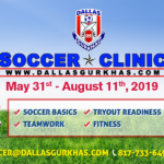 Soccer Clinic – Registration Open for Summer 2019 - Dallas Gurkhas